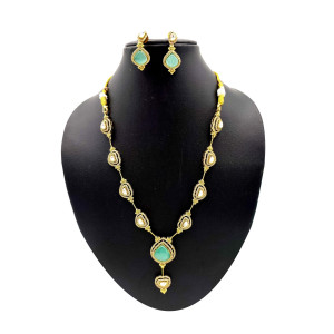 Elegant Temple Jewellery Set