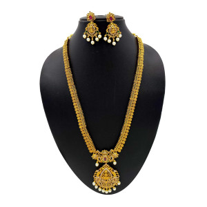 Elegant Temple Jewellery Set