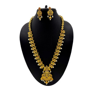 Exquisite Temple Jewellery Set