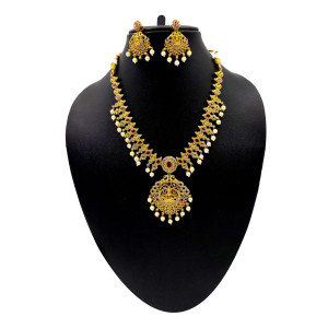 Regal Temple Jewellery Set