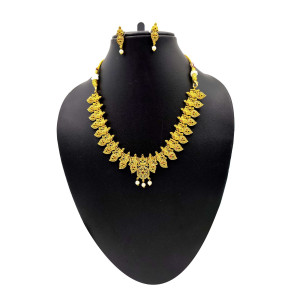 Elegant Temple Jewellery Set