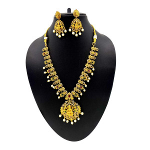 Elegant Temple Jewellery Set