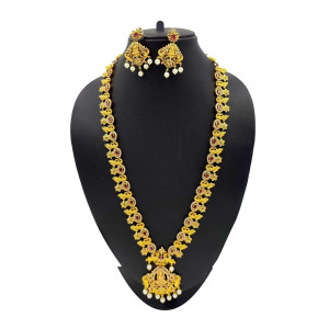 Elegant Temple Jewellery Set