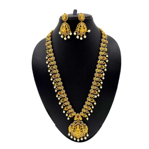 Exquisite Temple Jewellery Set