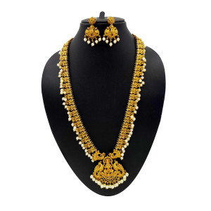 Elegant Temple Jewellery Set