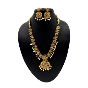 Exquisite Temple Jewellery Set