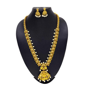 Elegant Temple Jewellery Set