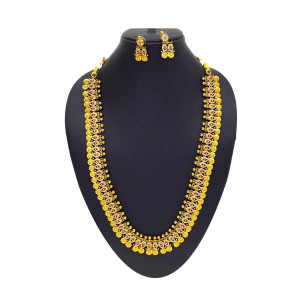 Elegant Temple Jewellery Set