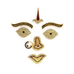 Lakshmi Ammavari Face Ornament Set