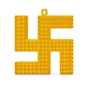 Metal Hanging Swastik