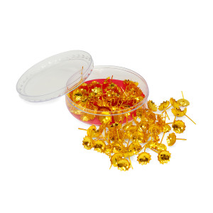 Golden Decorative Flowers