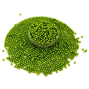 Green Decorative Beads – 500g