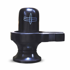 Black Shiva Lingam Idol