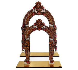 Traditional Arch Set – Large and Medium for Pooja Decoration