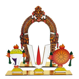Traditional Arch with Namalu Set for Pooja Decoration