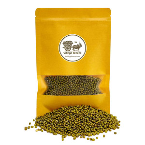Premium Whole Green Moong (Sabut Moong Dal) – 500g | Villege Breeze