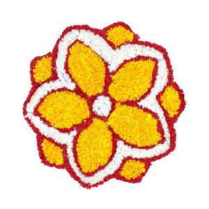 Floral Rangoli Mat