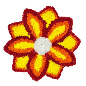 Floral Rangoli Mat