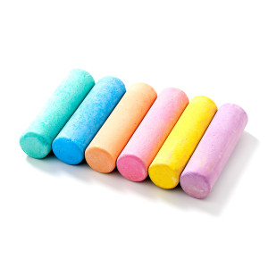 6 Multi Color Rangoli Chalk