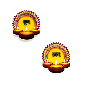 Traditional Diya Sticker