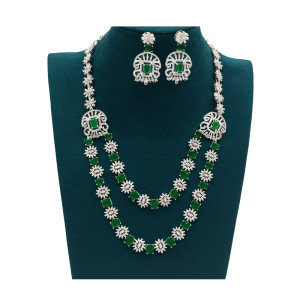 Double Strand Emerald Drop Set