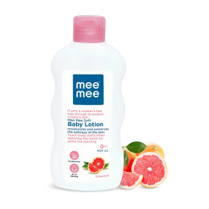 Mee Mee Soft Baby Lotion – Grapefruit, Paraben-Free (400 ml)