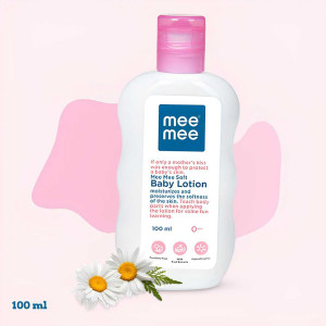 Mee Mee Soft Baby Lotion – With Chamomile Extract, Paraben-Free (100 ml)