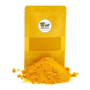 Premium Haldi Powder (Pure Turmeric) – 500g | Villege Breeze