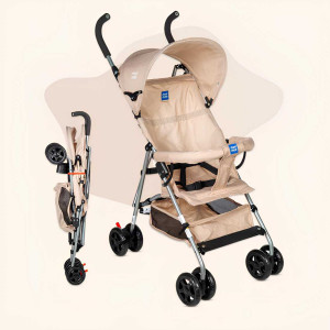 Mee Mee Lightweight Baby Stroller with Compact Folding | Airport Friendly Stroller