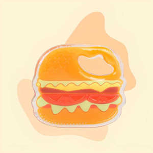 Mee Mee Multi-Textured Double Silicone Teether | Soft Silicone Baby Teether Soother