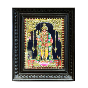 Thanjavur Painting – Lord Murugan