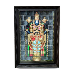 Thanjavur Painting – Lord Venkateswara Standing