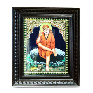 Thanjavur Painting – Shirdi Sai Baba