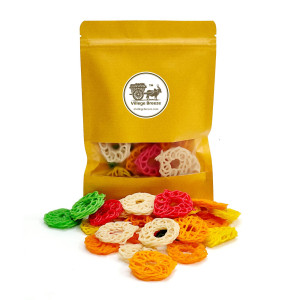 Jalebi Style Gottam Vadiyalu (Color Fryums) – 500g | Villege Breeze