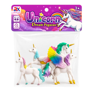 Unicorn Dream Pegasus Figure Set