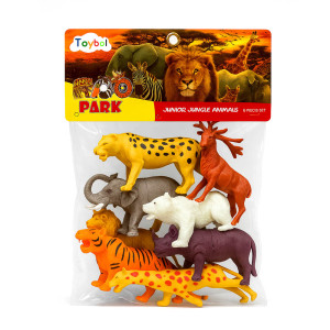 Junior Jungle Animal Figure Set