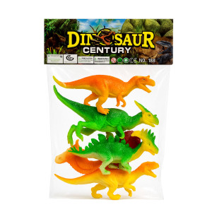 Dinosaur Century Four Figure Set