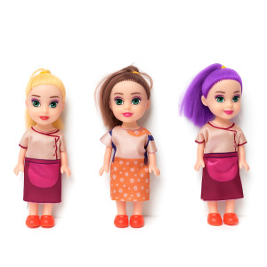 Set of Three Mini Dolls