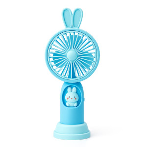 Cute Blue Bunny Desk Fan