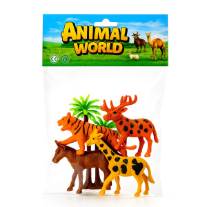 Animal World Exotic Figure Set
