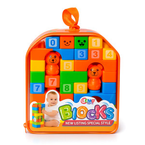 Educational Number Bear Blocks Set
