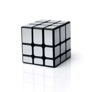 Challenging Silver Mirror Cube