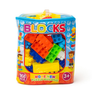 168 Piece Puzzle Building Blocks