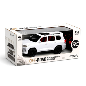 White Off-Road RC SUV
