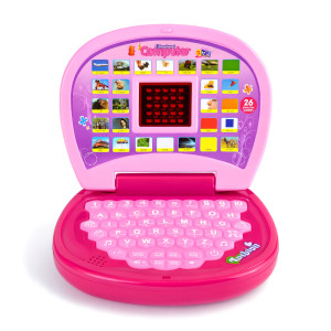 Pink Educational Learning Computer