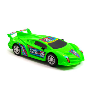 Neon Green Speed Racing Car