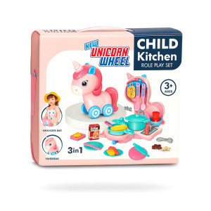 Unicorn Wheel Kitchen Play Set