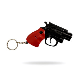Mini Revolver Gun Keychain