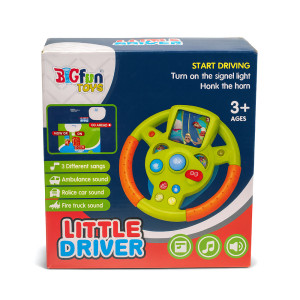 Little Driver Electronic Wheel Toy