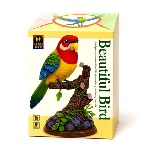 Beautiful Colorful Bird Model